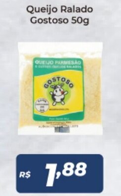 Atakarejo Queijo Ralado Gostoso 50g oferta
