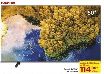 Smart TV 50" 4K Toshiba