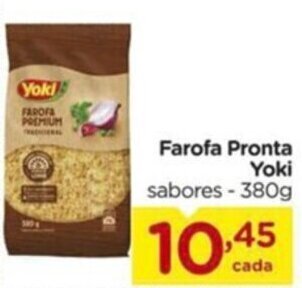 Carrefour Farofa Pronta Yoki sabores - 380g oferta