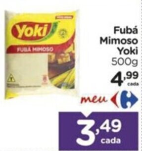Carrefour Fubá Mimoso Yoki 500g oferta