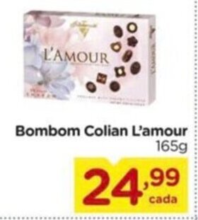 Carrefour Bombom Colian L'amour 165g oferta