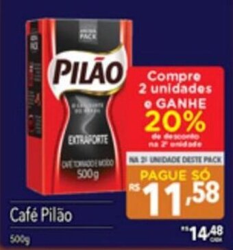 Supermercados Condor Café Pilão 500g oferta