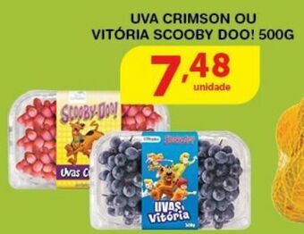 Roldão Uva crimson ou vitória scooby doo! 500g oferta