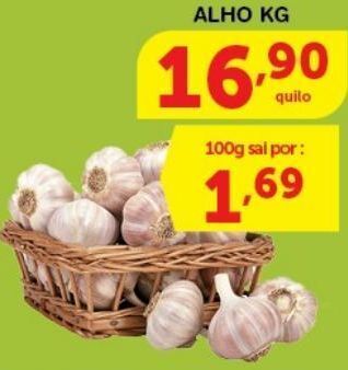 Roldão Alho kg oferta