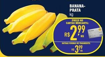 Mercantil Rodrigues Banana prata kg oferta