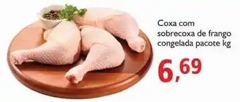 Supermercados ABC Coxa com sobrecoxa de frango kg oferta