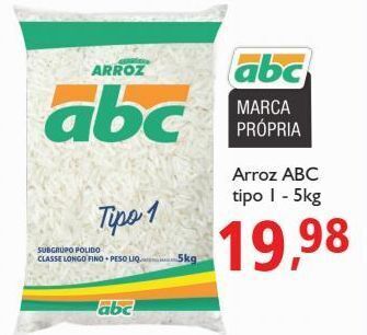 Supermercados ABC Arroz abc 5kg oferta