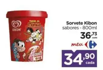 Carrefour Sorvete Kibon sabores-800ml oferta
