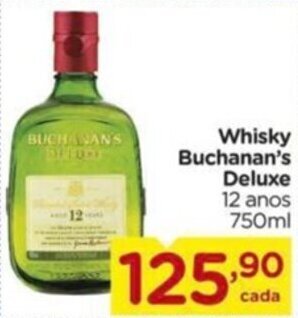 Carrefour Whisky Buchanan's Deluxe 12 anos 750ml oferta