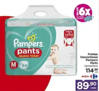 Fraldas Descartáveis Pampers pants