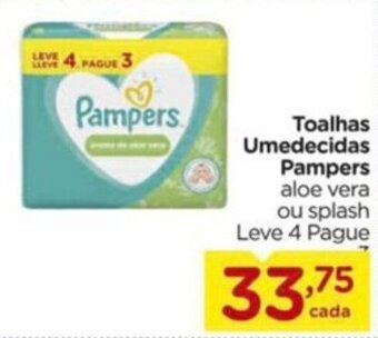 Carrefour Toalhas Umedecidas Pampers oferta