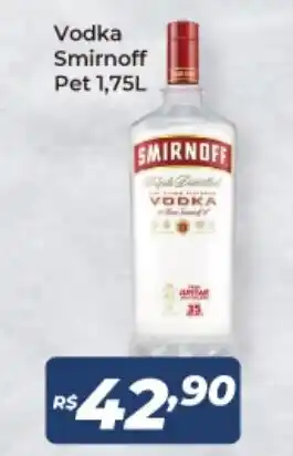 Atakarejo Vodka Smirnoff Pet 1.75L oferta