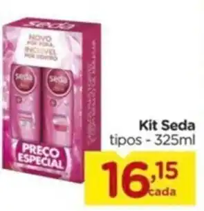 Carrefour Kit Seda tipos-325ml oferta