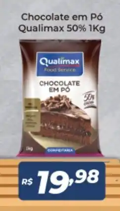 Atakarejo Chocolate em po Qualimax 50% 1kg oferta
