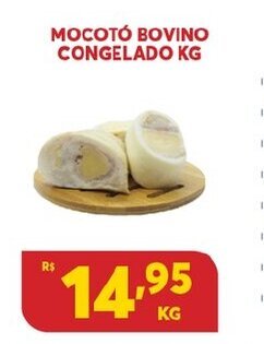 Atacadão Centro Sul Mocoto Bovino Congelado 1kg oferta