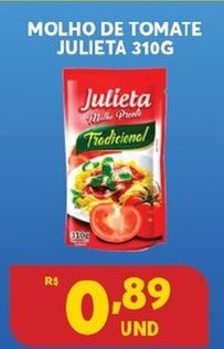 Molho de Tomate Julieta 310g
