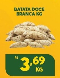 Atacadão Centro Sul Batata Doce Branca 1kg oferta