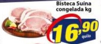 Vencedor Atacadista Bisteca Suina Congelada 1kg oferta