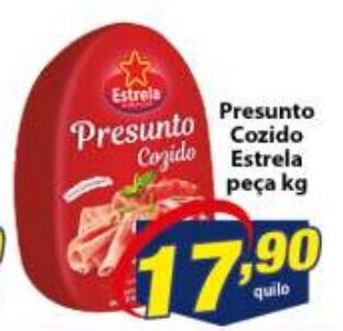 Vencedor Atacadista Presunto cozido Estrela peca 1kg oferta