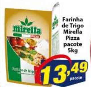 Vencedor Atacadista Farinha de Trigo Mirella Pizza pacote 5kg oferta