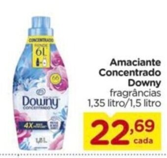 Carrefour Amaciante Concentrado Downy fragrâncias 1,35 litro/1,5 litro oferta