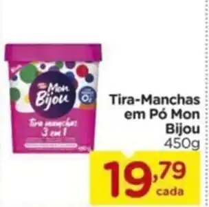 Carrefour Tira-Manchas em Pó Mon Bijou 450g oferta