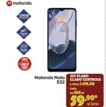 Carrefour Motorola Moto E22 oferta