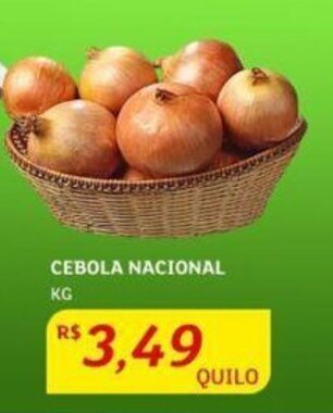 Assaí Atacadista CEBOLA NACIONAL KG oferta