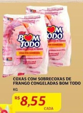 Assaí Atacadista COXAS COM SOBRECOXAS DE FRANGO CONGELADAS BOM TODO KG oferta