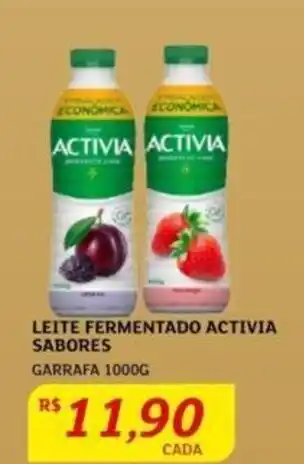 Assaí Atacadista LEITE FERMENTADO ACTIVIA SABORES GARRAFA 1000G oferta