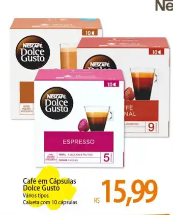 Atacadão Café em Cápsulas Dolce Gusto Vários tipos Caixeta com 10 cápsulas oferta