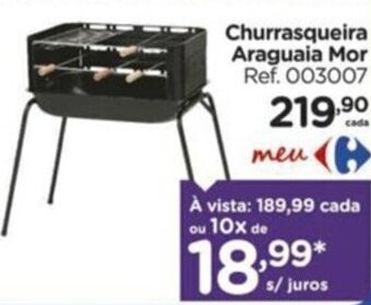 Carrefour Churrasqueira Araguaia Mor Ref. 003007 oferta