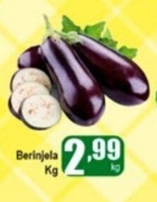 Higa's Supermercado Berinjela 1kg oferta