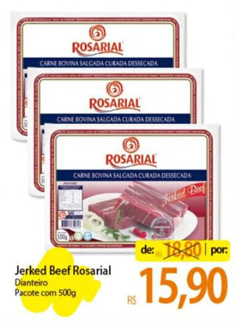 Atacadão Jerked Beef Rosarial Dianteiro Pacote com 500g oferta