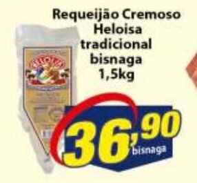 Vencedor Atacadista Requeijao Cremoso Heloisa Tradicional bisnaga 1.5kg oferta