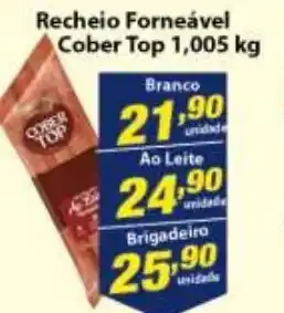 Recheio Forneavel Cober Top 1.005kg Branco