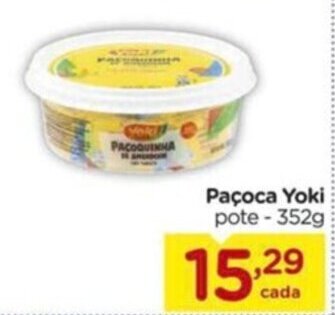 Carrefour Paçoca Yoki pote-352g oferta