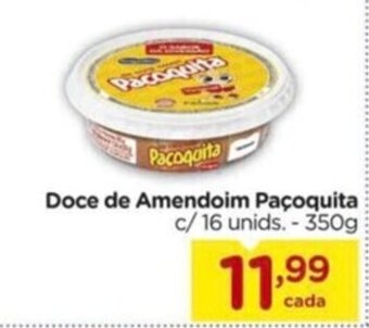 Carrefour Doce de Amendoim Paçoquita c/16 unids.- 350g oferta