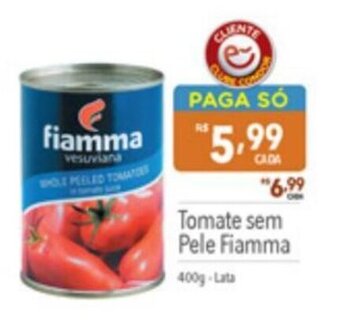 Supermercados Condor Tomate sem Pele Fiamma 400g-Lata oferta