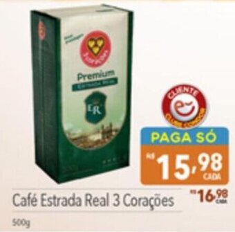 Supermercados Condor Café Estrada Real 3 Corações 500g oferta