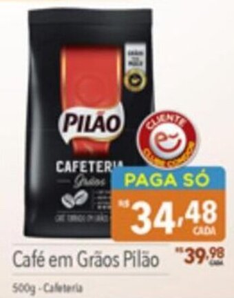 Supermercados Condor Café em Grãos Pilão 500g oferta