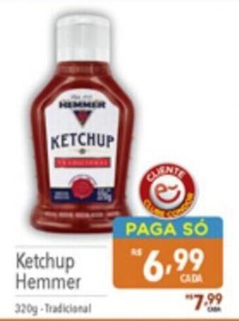 Supermercados Condor Ketchup Hemmer 320g-Tradicional oferta