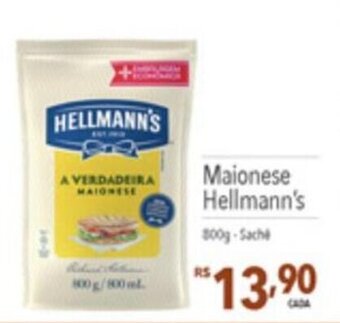 Supermercados Condor Maionese Hellmann's 800g oferta
