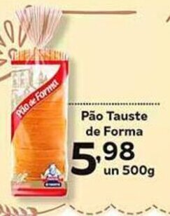 Pão Tauste de Forma un 500g