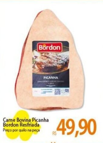 Atacadão Carne Bovina Picanha Bordon Resfriada Preço por quilo na peça oferta