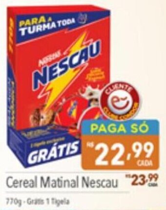 Supermercados Condor Cereal Matinal Nescau 770g oferta