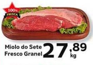 Supermercados Tauste Miolo do Sete Fresco Granel, kg oferta