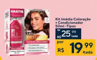 Drogaria Coop Kit Imelda Coloracao + Condicionador 50ml tipos oferta