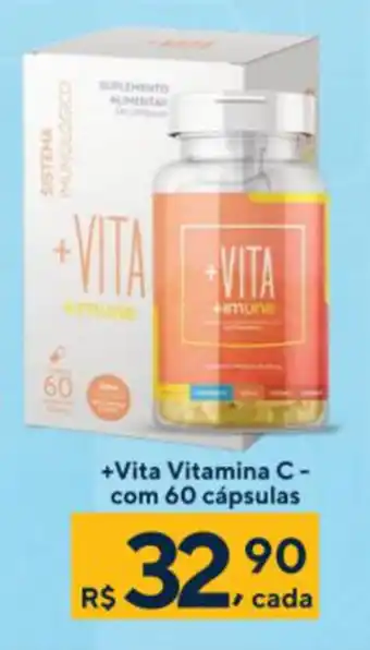 +Vita Vitamis C com 60 capsulas