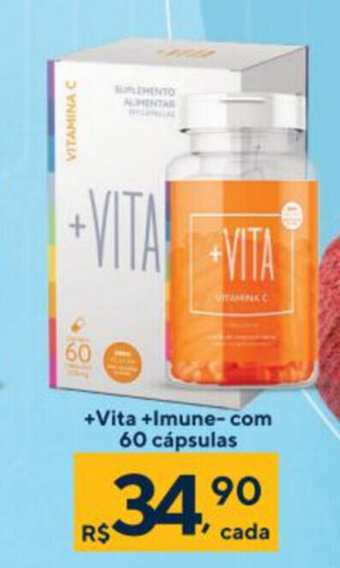 Drogaria Coop +Vita +Imune com 60 capsulas oferta